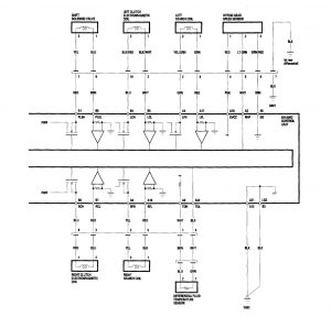 Acura RL - wiring diagram - differential (part 2)