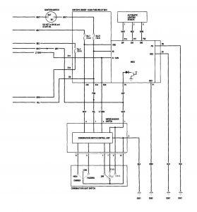 Acura RL - wiring diagram - exterior lighting (part 2)