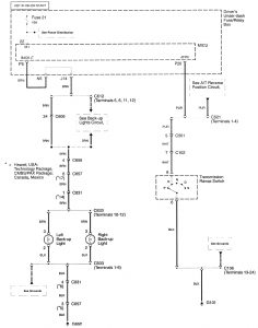 Acura RL - wiring diagram - exterior lighting (part 8)