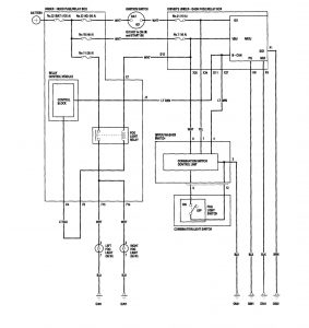 Acura RL - wiring diagram - fog lamps