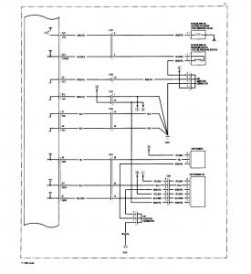 Acura RL - wiring diagram - fuel control (part 5)