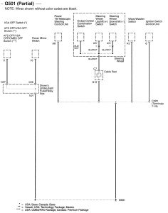 Acura RL - wiring diagram - ground distribution (part 11)