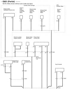 Acura RL - wiring diagram - ground distribution (part 12)