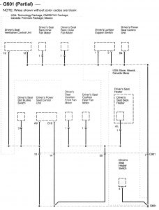Acura RL - wiring diagram - ground distribution (part 16)