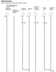 Acura RL - wiring diagram - ground distribution (part 18)