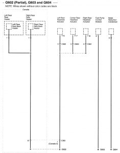 Acura RL - wiring diagram - ground distribution (part 19)