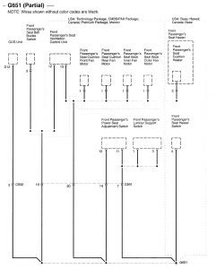Acura RL - wiring diagram - ground distribution (part 21)