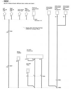 Acura RL - wiring diagram - ground distribution (part 22)