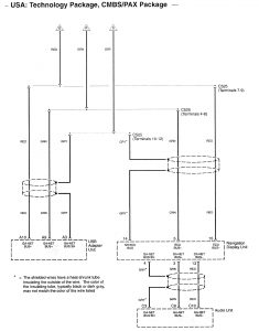Acura RL - wiring diagram - hands free link system (part 11)