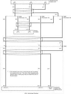 Acura RL - wiring diagram - hands free link system (part 3)