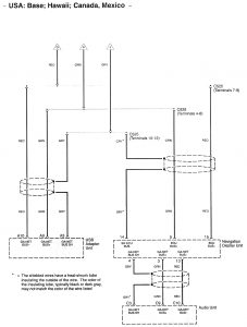 Acura RL - wiring diagram - hands free link system (part 7)