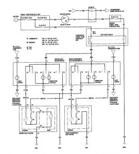 Acura RL - wiring diagram - heated seats