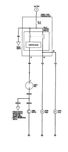 Acura RL - wiring diagram - horn
