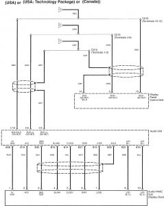 Acura RL - wiring diagram - HVAC control (part 11)