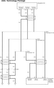 Acura RL - wiring diagram -HVAC controls (part 11)
