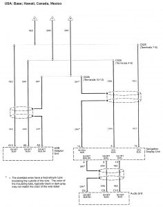 Acura RL - wiring diagram - HVAC controls (part 11)
