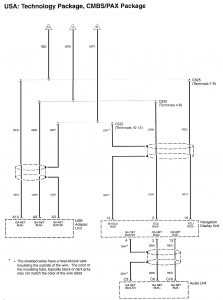 Acura RL - wiring diagram - HVAC controls (part 13)