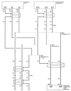 Acura RL - wiring diagram - HVAC controls (part 10)