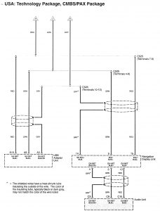 Acura RL - wiring diagram - HVAC controls (part 9)