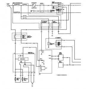 Acura RL - wiring diagram - HVAC controls (part 1)