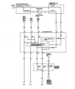 Acura RL - wiring diagram - instrument panel lamp