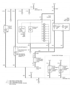 Acura RL - wiring diagram - instrument panel lamp (part 3)