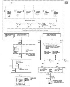 Acura RL - wiring diagram - instrumentation (part 2)