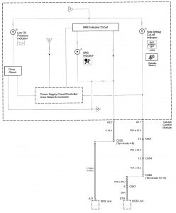 Acura RL - wiring diagram - instrumentation (part 6)