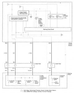 Acura RL - wiring diagram - instrumentation (part 7)