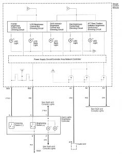 Acura RL - wiring diagram - instrumentation (part 8)
