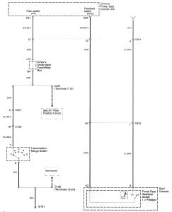 Acura RL - wiring diagram - integrated memory system (part 5)