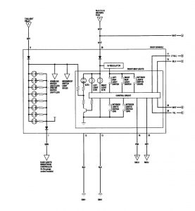 Acura RL - wiring diagram - interior lighting (part 6)