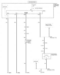 Acura RL - wiring diagram - keyless entry (part 10)