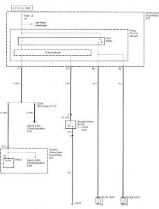 Acura RL - wiring diagram - keyless entry (part 11)