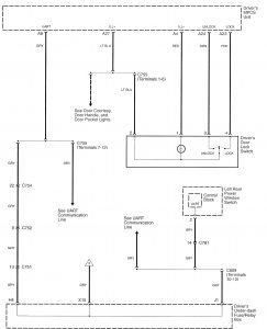 Acura RL - wiring diagram - keyless entry (part 7)