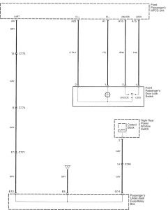 Acura RL - wiring diagram - keyless entry (part 8)