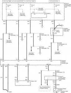 Acura RL - wiring diagram - keyless entry (part 1)