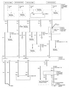 Acura RL - wiring diagram - keyless entry (part 1)