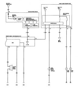 Acura RL - wiring diagram - keyless entry (part 5)