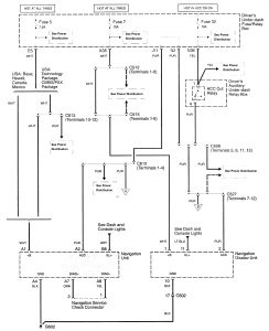 Acura RL - wiring diagram - navigation system (part 11)
