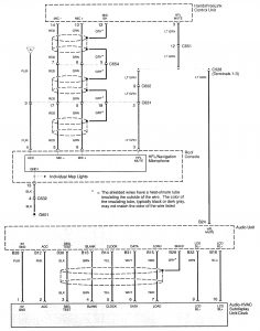 Acura RL - wiring diagram - navigation system (part 14)