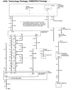 Acura RL - wiring diagram - navigation system (part 2)