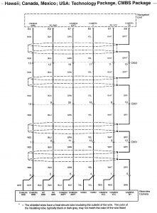 Acura RL - wiring diagram - navigation system (part 23)