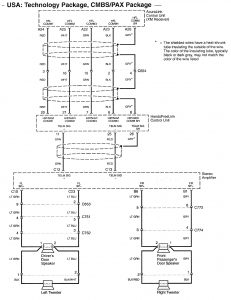 Acura RL - wiring diagram - navigation system (part 5)