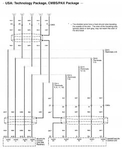 Acura RL - wiring diagram - navigation system (part 8)