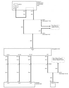 Acura RL - wiring diagram - navigation system (part 5)
