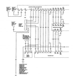 Acura RL - wiring diagram - onStar (part 1)