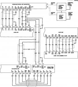 Acura RL - wiring diagram - onStar (part 3)