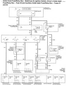 Acura RL - wiring diagram - power distribution (part 4)