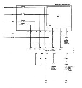 Acura RL - wiring diagram - power seats (part 2)